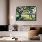 Landscape 456 Canvas Art 60 x 40 cm / Black