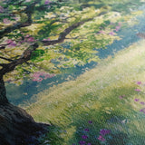 Landscape 456 Canvas Art 60 x 40 cm / Black