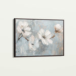 Floral 457 Canvas Art 60 x 40 cm / Black