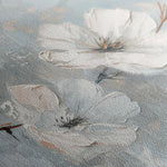 Floral 457 Canvas Art 60 x 40 cm / Black