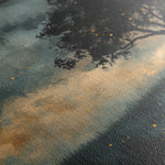 Landscape 457 Canvas Art 60 x 40 cm / Black