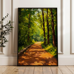 Landscape 458 Canvas Art 60 x 40 cm / Black