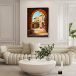 Landscape 459 Canvas Art 60 x 40 cm / Black