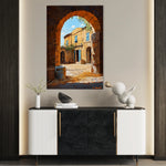 Landscape 459 Canvas Art 60 x 40 cm / Black