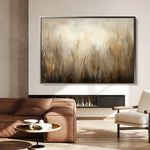 Abstract 460 Canvas Art 60 x 40 cm / Black