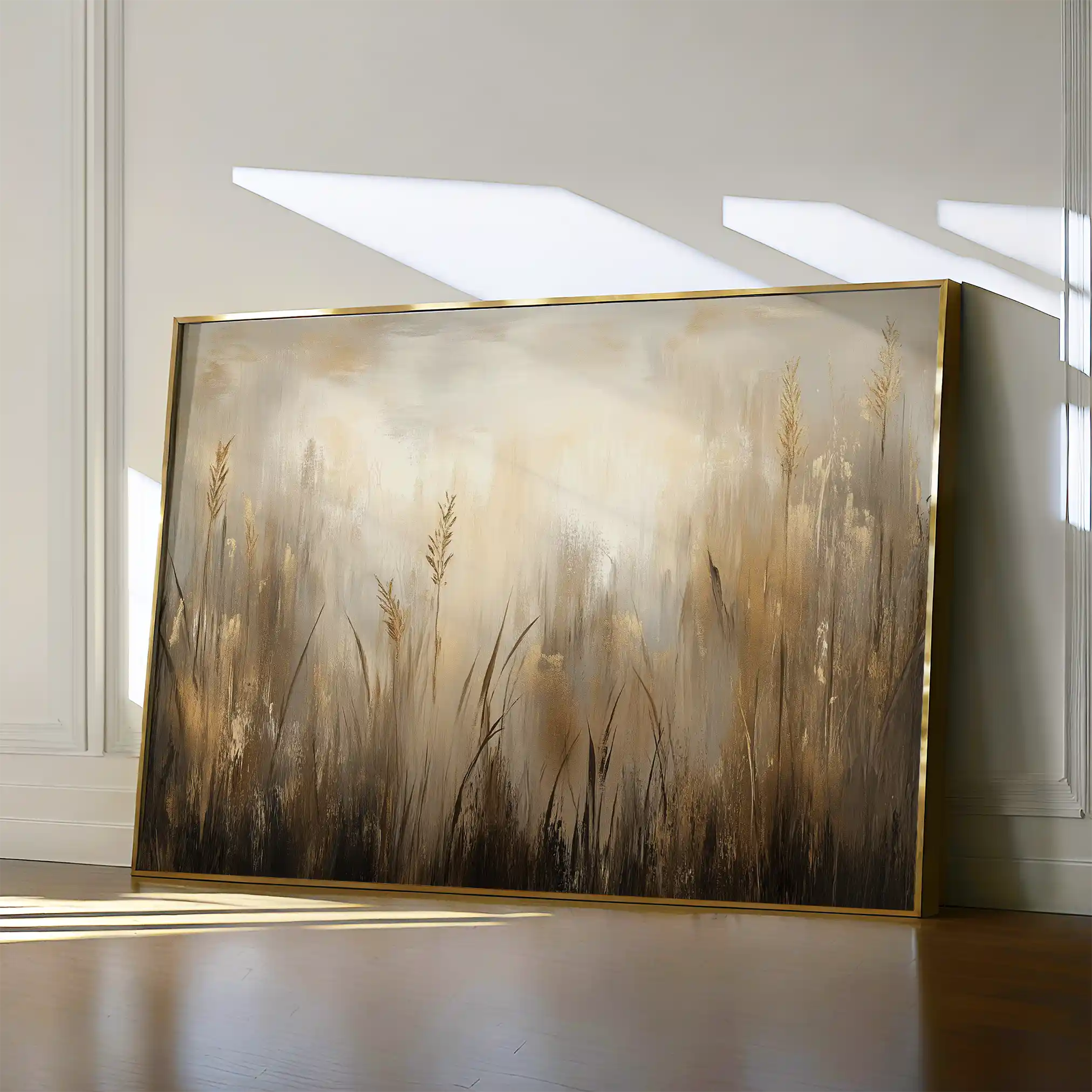 Abstract 460 Canvas Art 60 x 40 cm / Black