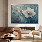Floral 460 Canvas Art 60 x 40 cm / Black