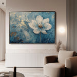 Floral 460 Canvas Art 60 x 40 cm / Black