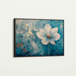 Floral 460 Canvas Art 60 x 40 cm / Black