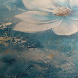Floral 460 Canvas Art 60 x 40 cm / Black