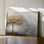 Floral 461 Canvas Art 60 x 40 cm / Black