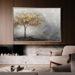 Floral 461 Canvas Art 60 x 40 cm / Black