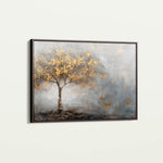 Floral 461 Canvas Art 60 x 40 cm / Black