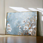 Floral 462 Canvas Art 60 x 40 cm / Black