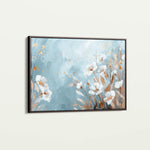 Floral 462 Canvas Art 60 x 40 cm / Black
