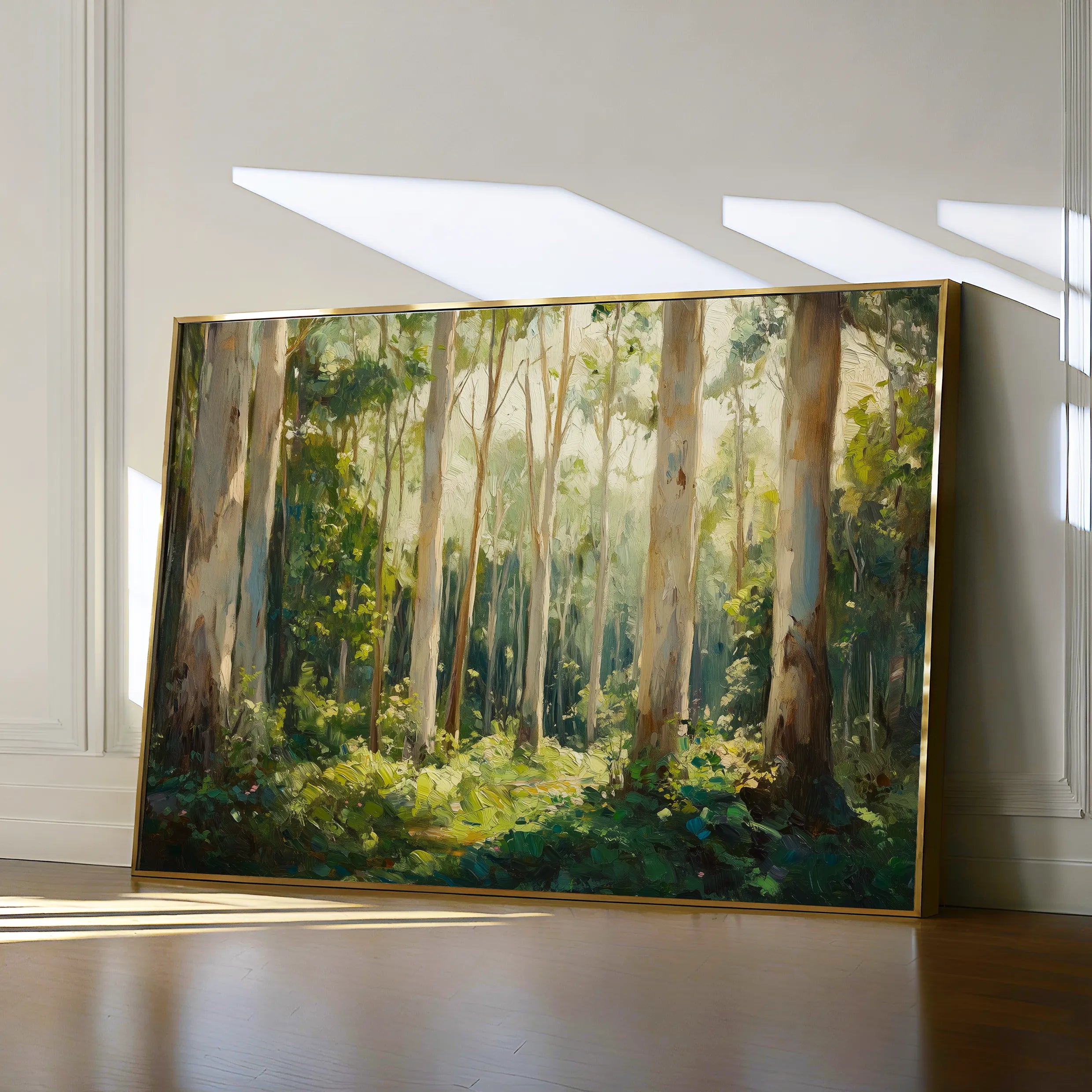 Landscape 463 Canvas Art 60 x 40 cm / Black