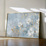 Floral 464 Canvas Art 60 x 40 cm / Black