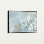 Floral 464 Canvas Art 60 x 40 cm / Black