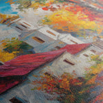 Landscape 464 Canvas Art 60 x 60 cm / Black