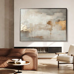 Abstract 465 Canvas Art 60 x 40 cm / Black
