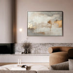 Abstract 465 Canvas Art 60 x 40 cm / Black