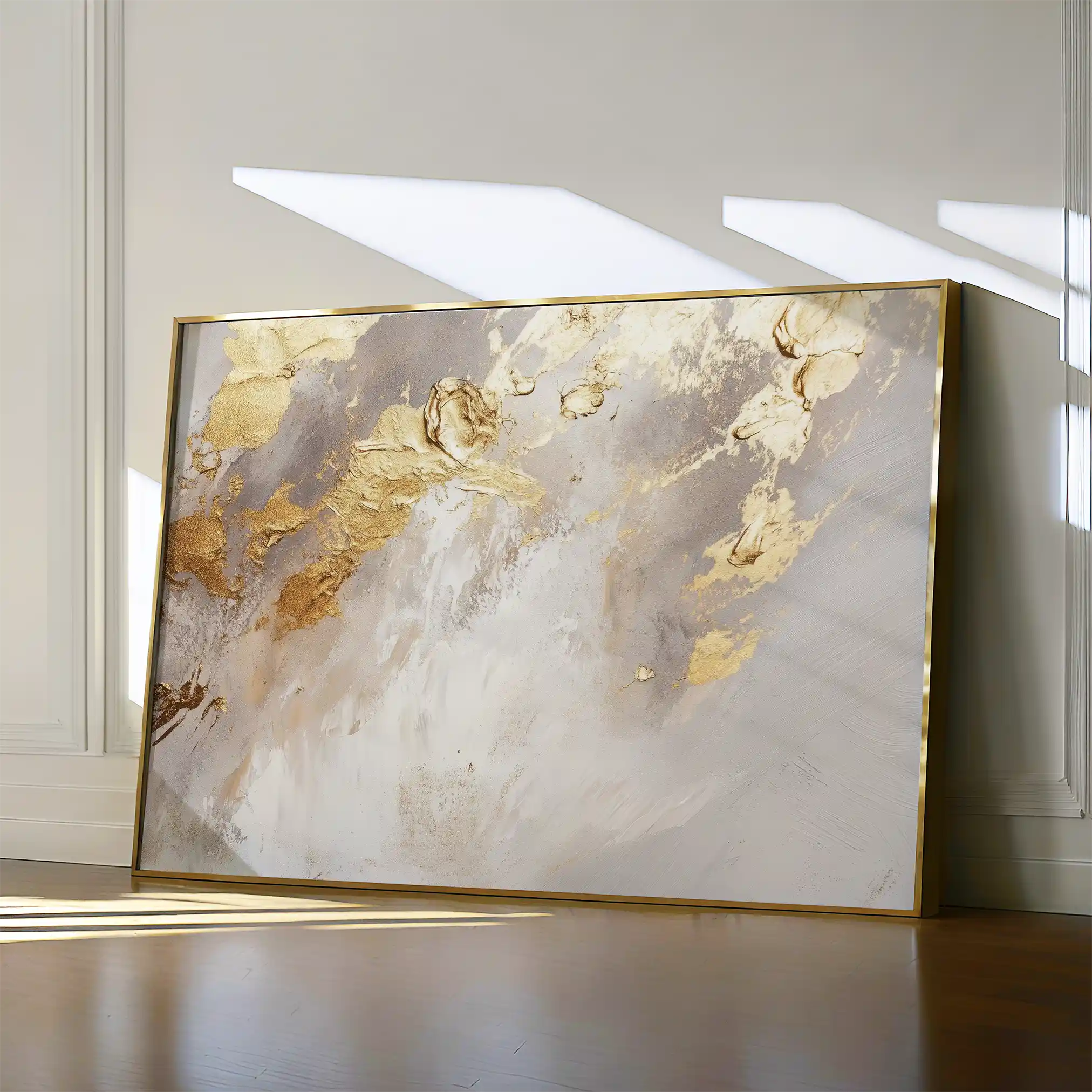 Abstract 466 Canvas Art 60 x 40 cm / Black