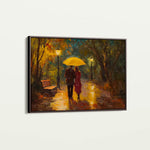 Landscape 467 Canvas Art 60 x 40 cm / Black