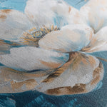 Floral 468 Canvas Art 60 x 40 cm / Black