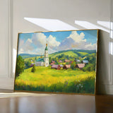 Landscape 470 Canvas Art 60 x 40 cm / Black