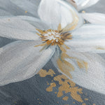 Floral 471 Canvas Art 60 x 40 cm / Black
