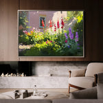Landscape 471 Canvas Art 60 x 40 cm / Black