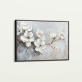 Floral 472 Canvas Art 60 x 40 cm / Black