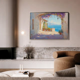 Landscape 473 Canvas Art 60 x 40 cm / Black