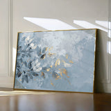 Floral 474 Canvas Art 60 x 40 cm / Black
