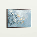 Floral 474 Canvas Art 60 x 40 cm / Black