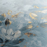 Floral 474 Canvas Art 60 x 40 cm / Black
