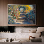 Landscape 474 Canvas Art 60 x 40 cm / Black