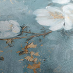 Floral 475 Canvas Art 60 x 40 cm / Black