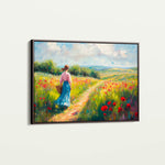 Landscape 475 Canvas Art 60 x 40 cm / Black