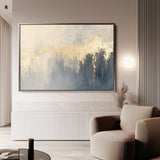 Abstract 477 Canvas Art 60 x 40 cm / Black