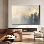 Abstract 477 Canvas Art 60 x 40 cm / Black