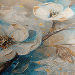 Floral 477 Canvas Art 60 x 40 cm / Black