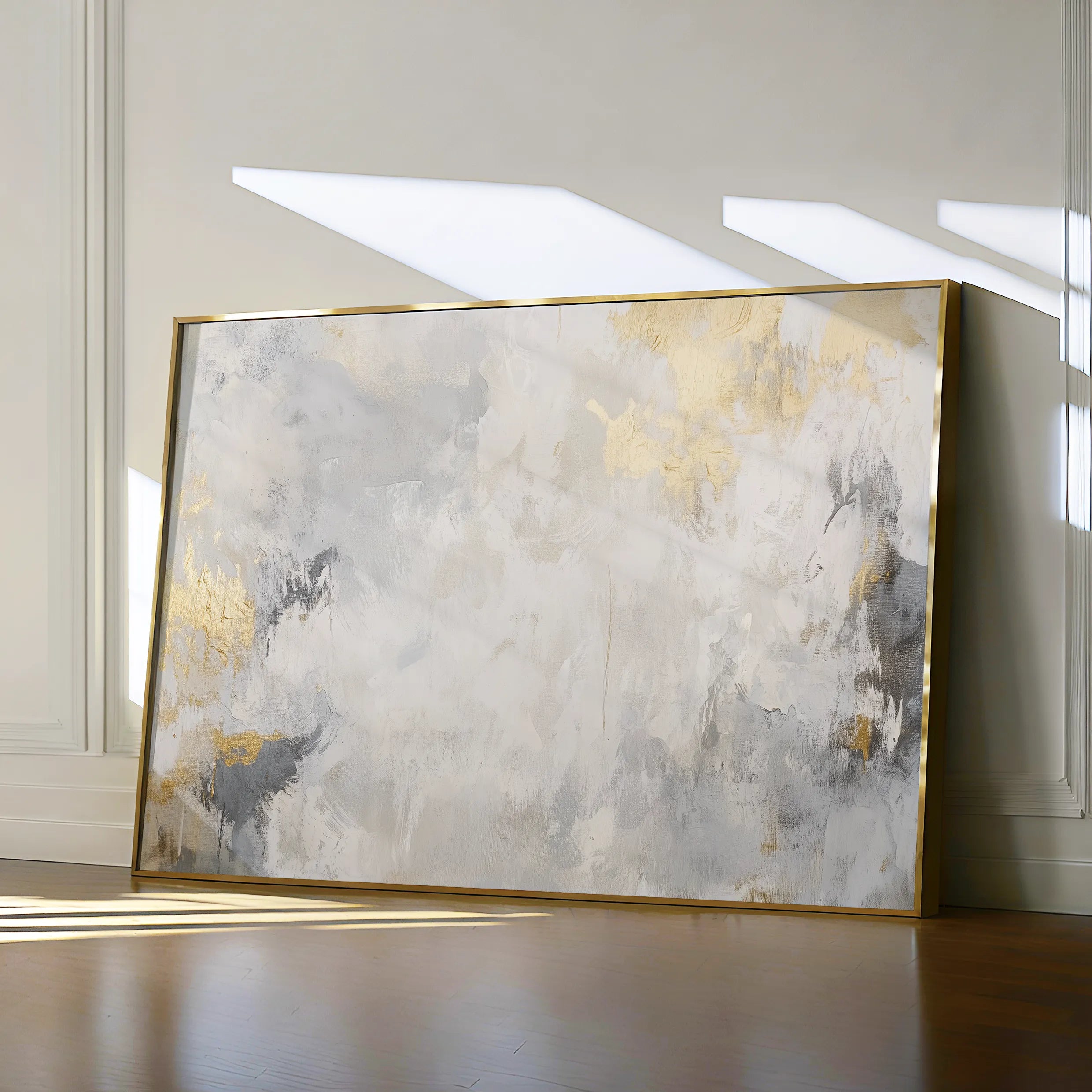 Abstract 478 Canvas Art 60 x 40 cm / Black