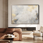 Abstract 478 Canvas Art 60 x 40 cm / Black