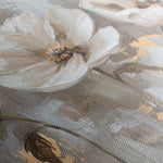 Floral 478 Canvas Art 60 x 40 cm / Black