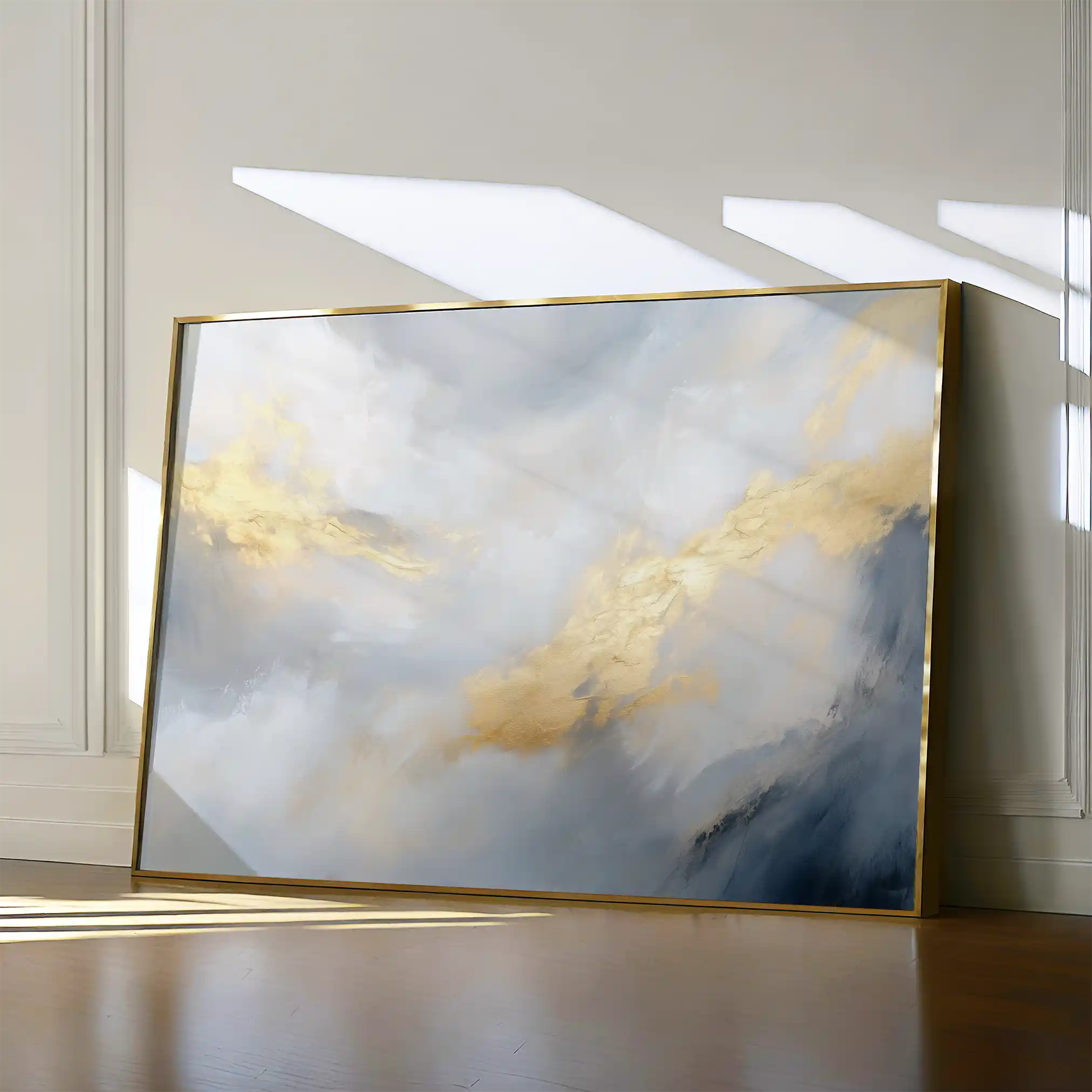 Abstract 479 Canvas Art 60 x 40 cm / Black