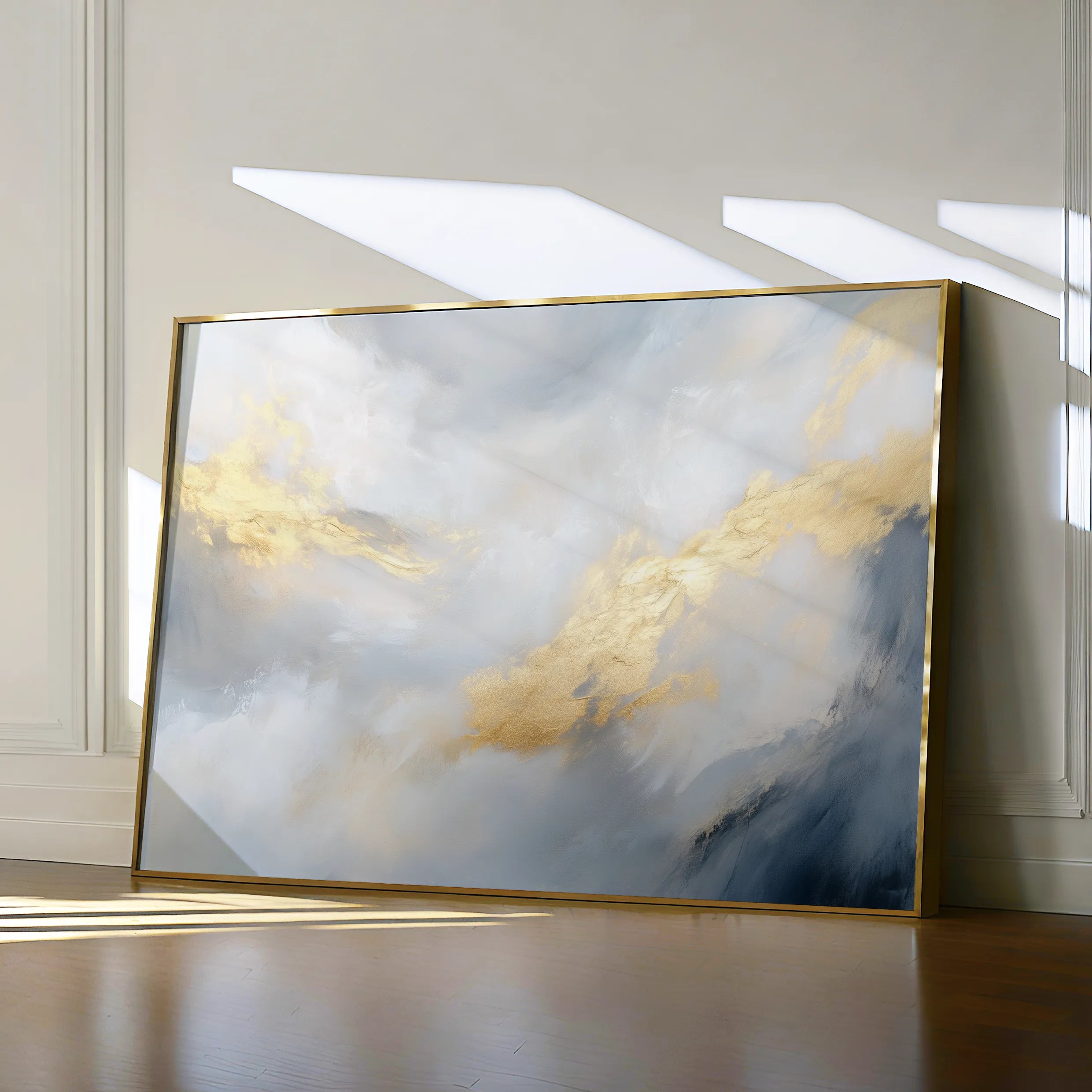 Abstract 479 Canvas Art 60 x 40 cm / Black