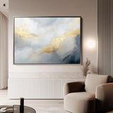 Abstract 479 Canvas Art 60 x 40 cm / Black