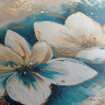 Floral 479 Canvas Art 60 x 40 cm / Black