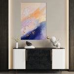 Abstract 481 Canvas Art 60 x 40 cm / Black